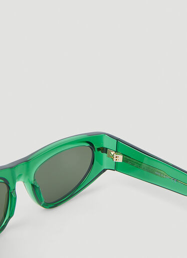 Bottega Veneta BV1144s Cat Eye Sunglasses Green bov0348006