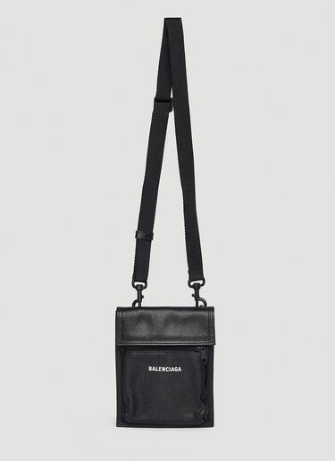 Balenciaga Explorer Pouch Crossbody Bag Black bal0145027