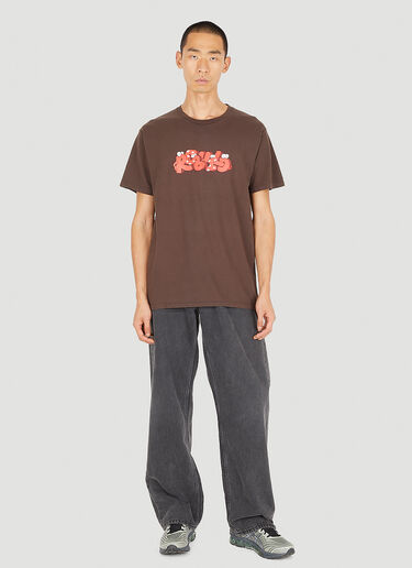 Infinite Archives x KAWS Rebuild Rebuild T-Shirt Brown iar0150001