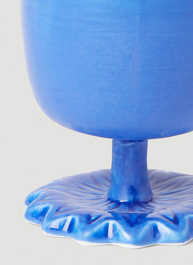 Paula Canovas del Vas 플라워 컵 블루 pcd0350017