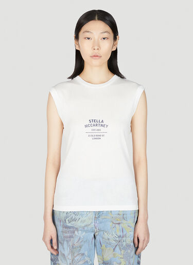 Stella McCartney 올드 본드 스트리트 탱크탑 화이트 stm0251010