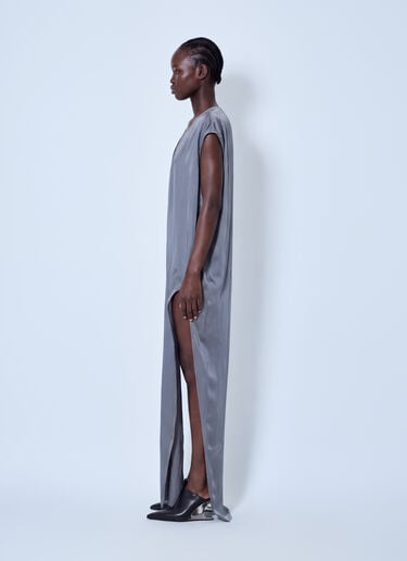LN-CC® - Rick Owens: Arrowhead Gown - Grey Rick Owens Arrowhead Gown Grey ric0265010