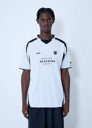 Vetements Trademark Football T-Shirt White vet0162005