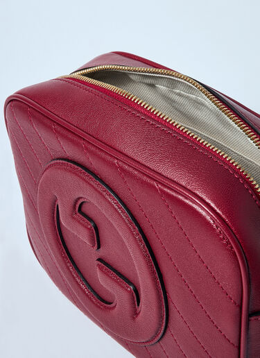 Gucci Quilted Blondie Small Shoulder Bag Red guc0258025