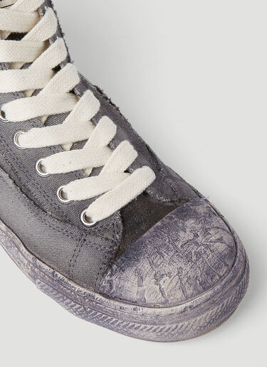 Maison Mihara Yasuhiro Past Sole Overdyed High Top Sneakers Black mmy0153004