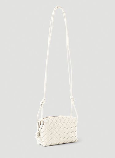 Bottega Veneta Loop Mini Shoulder Bag en White