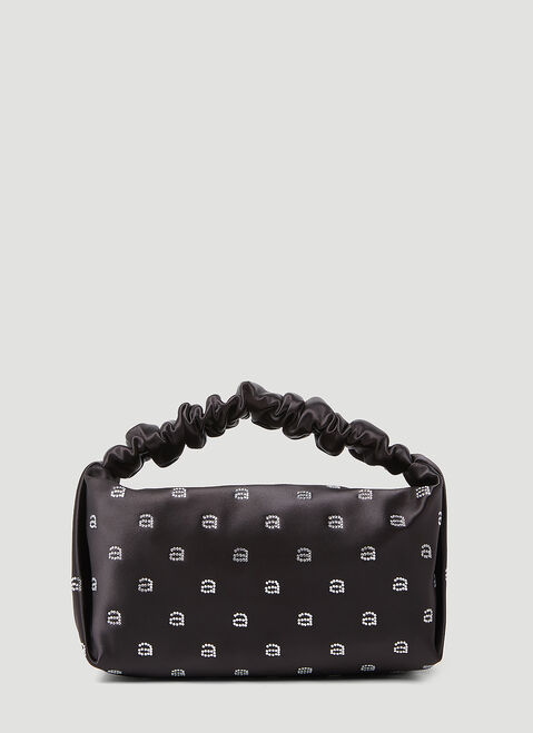 Bao Bao Issey Miyake Scrunchie Mini Handbag Black bao0254004