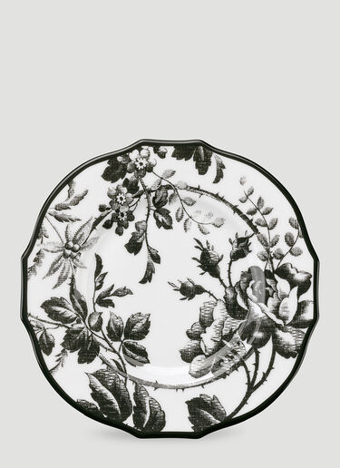 Gucci Set of Two Herbarium Accent Plates Black wps0690072