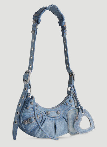 Balenciaga Le Cagole ミニショルダーバッグ ブルー bal0253045