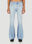 Tekla La Flare Jeans White tek0353012