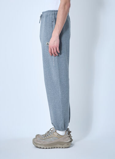 Moncler x FRGMT Hiroshi Fujiwara ロゴパッチ トラックパンツ  チャコール mfr0160059