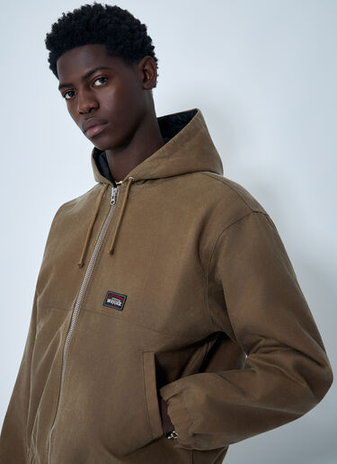 Stüssy Hooded Wax Work Jacket Khaki sts0162001
