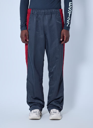 LN-CC® - Lacoste: Runway Loose Fit Stripe Detail Joggers - Grey Lacoste Runway Loose Fit Stripe Detail Joggers Grey lac0166006