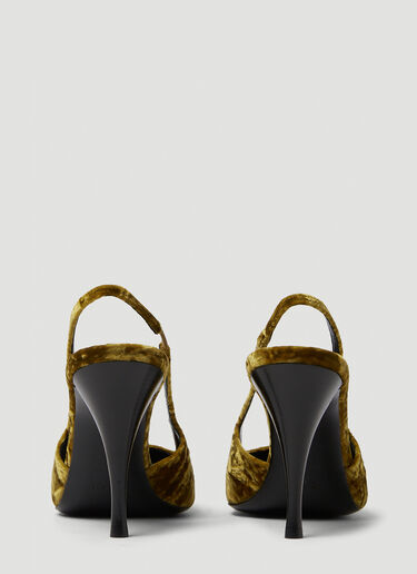Saint Laurent Tom High Heels Yellow sla0249086