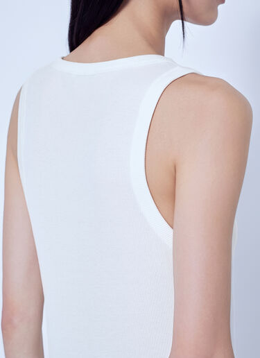 LN-CC® - Entire Studios: Ribbed-Knit Tank Top - White Entire Studios Ribbed-Knit Tank Top White ent0266021