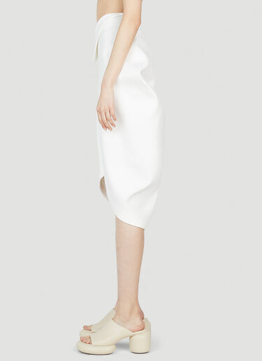 Issey Miyake Torso 半裙 白色 ism0252002