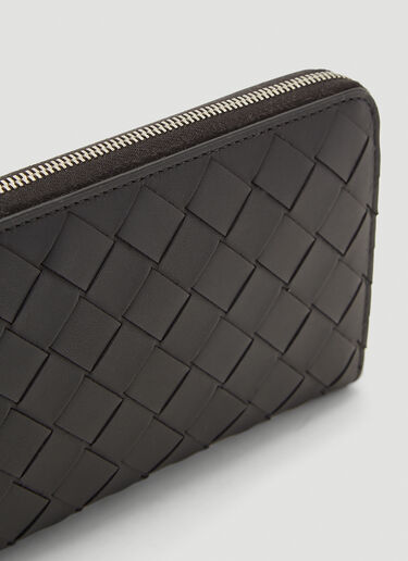 Bottega Veneta Zip-Around Wallet Black bov0142030