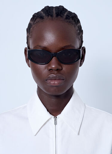 Jacquemus Ovalo 太阳镜 黑色 jac0365302