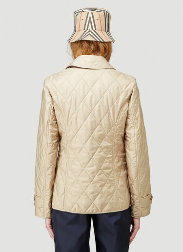 Burberry Quilted Jacket Beige bur0243100