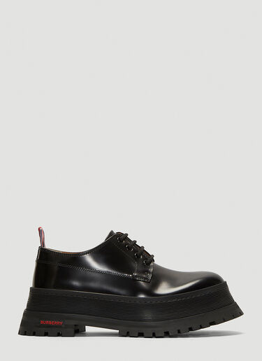 Burberry Jefferson Chunky Derby Shoes Black bur0241076