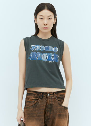 J'adoro Shrunken Vest Aries J'adoro Shrunken Vest Grey ari0254006