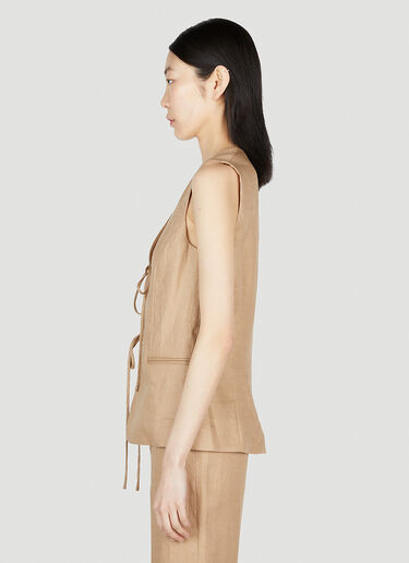 Kit Vest Top Rejina Pyo Kit Vest Top Beige rej0252005