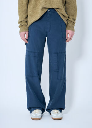 MM6 Maison Margiela Lightweight Cargo Pants Blue mmm0159008