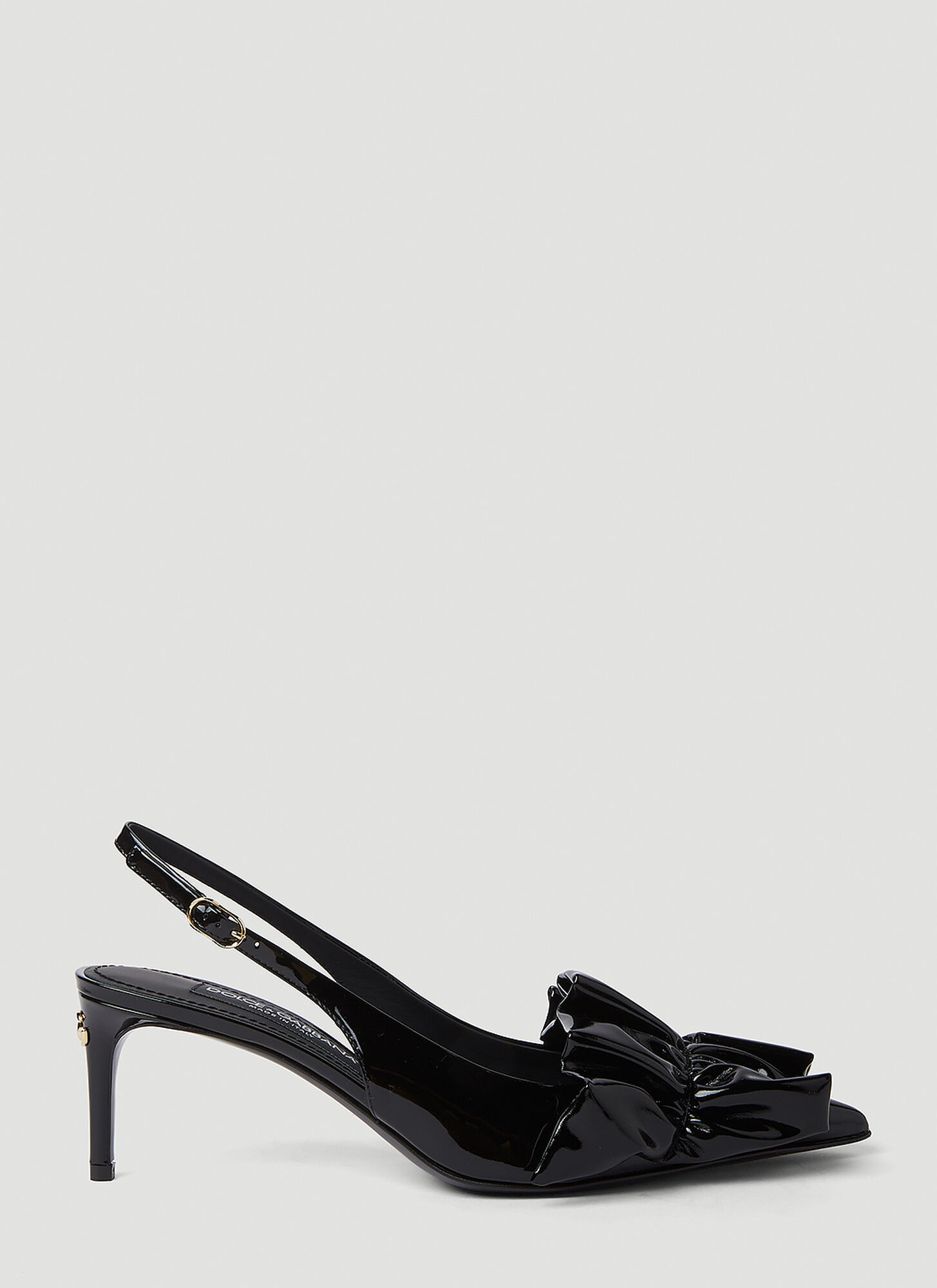 Shop Dolce & Gabbana Lollo Slingback Heels