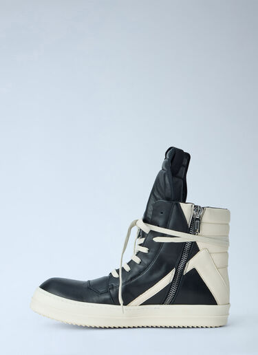 Rick Owens Geobasket High-Top Sneakers Black ric0165007