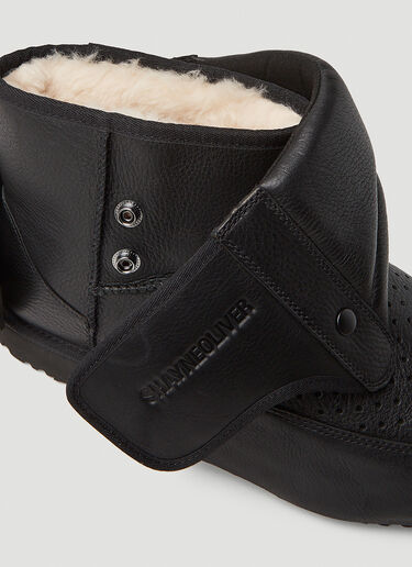 UGG x Shayne Oliver Armourite Sabaton Low Boots Black ugo0351001