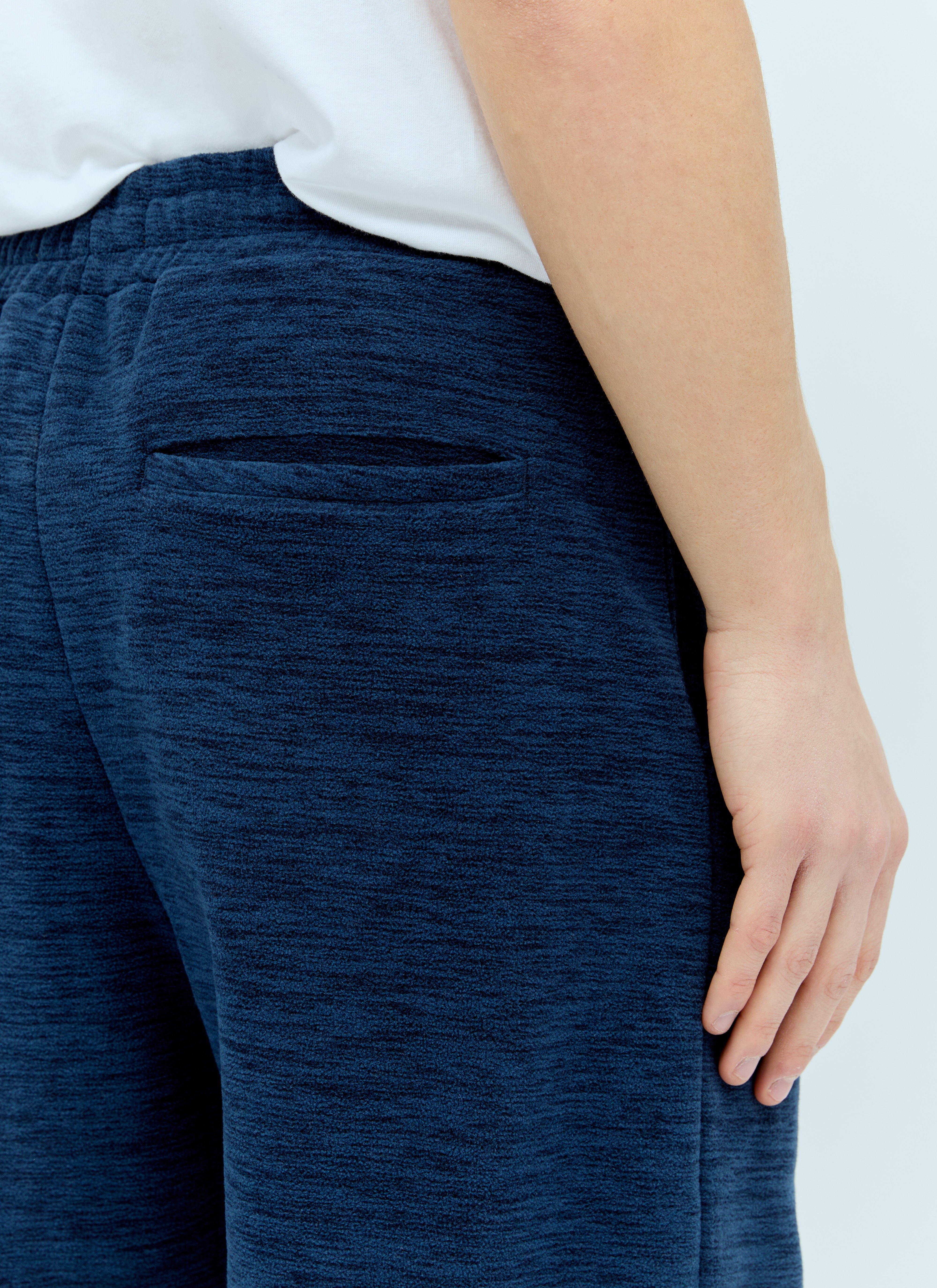 Dime Men s Baggy Polar Fleece Track Pants in Navy LN CC