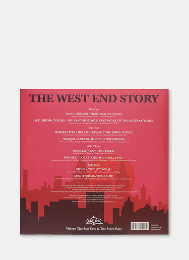 Music The West End Story by Various Artists Black mus0504160