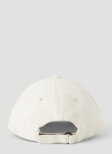 Acne Studios Distressed Baseball Cap Cream acn0145014