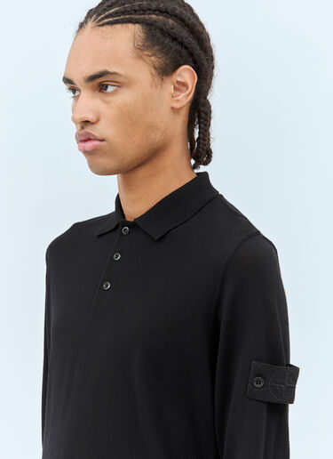 Stone Island Ghost polo 针织衫 黑色 sto0158010