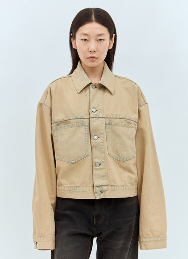 水洗牛仔夹克 Acne Studios 水洗牛仔夹克 米色 acn0257019
