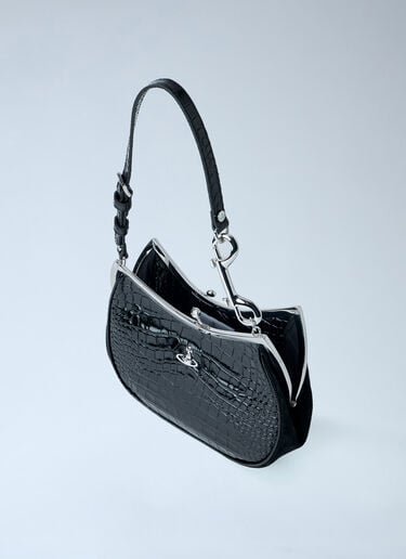 Vivienne Westwood Charm Frame Shoulder Bag Black vvw0263026