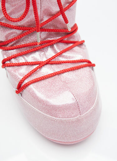 Moon Boot Icon Glitter Boots Pink mnb0354008