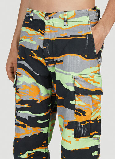 ERL Camouflage Pants Green erl0152010