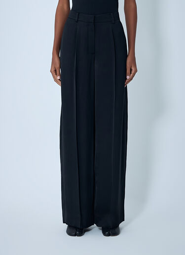 Satin Pants TOTEME Satin Pants Black tot0262018