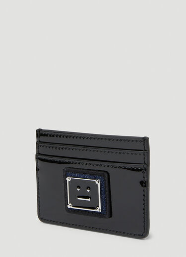 Acne Studios 方脸铭牌卡夹 黑色 acn0151049