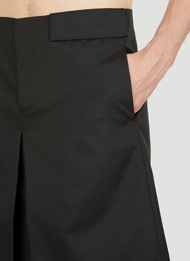 Raf Simons Pleated Skirt Black raf0148006