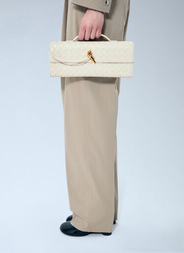 Bottega Veneta Andiamo 长款手拿包 白色 bov0257044