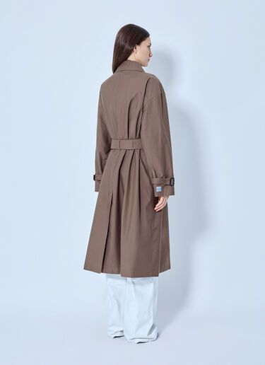 LN-CC® - Max Mara: Classic Cotton Trench Coat - Brown Max Mara Classic Cotton Trench Coat Brown max0265301