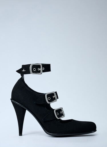 Savage 皮革高跟鞋 Vivienne Westwood Savage 皮革高跟鞋 黑色 vvw0262009