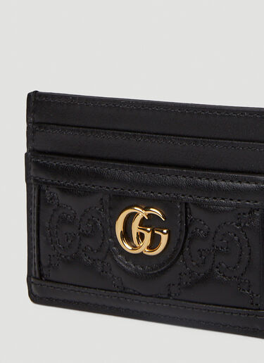 Gucci GG Matelassé Cardholder Black guc0251124