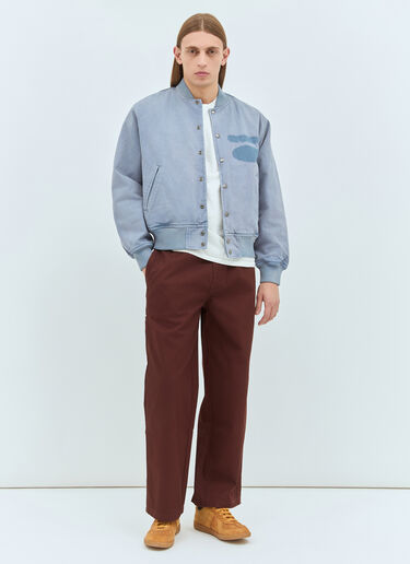 Stüssy Workgear Twill Pants Burgundy sts0159009