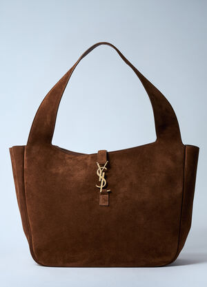 Saint Laurent Le 5 à 7 Bea Shoulder Bag Brown sla0259098