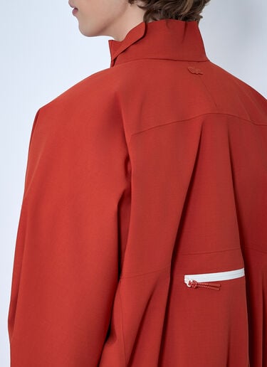 Lacoste Asymmetric Zip Jacket Red lac0164001