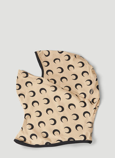 Moon Print Balaclava Marine Serre Moon Print Balaclava Tan mrs0346009