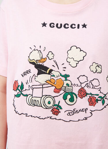 Gucci X Disney Donald Duck T-Shirt Pink guc0243037